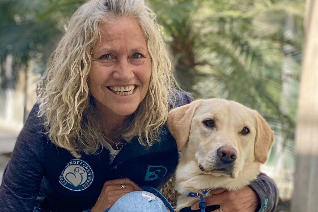 Hennr Troensegaard fra Servicehundeforeningen
